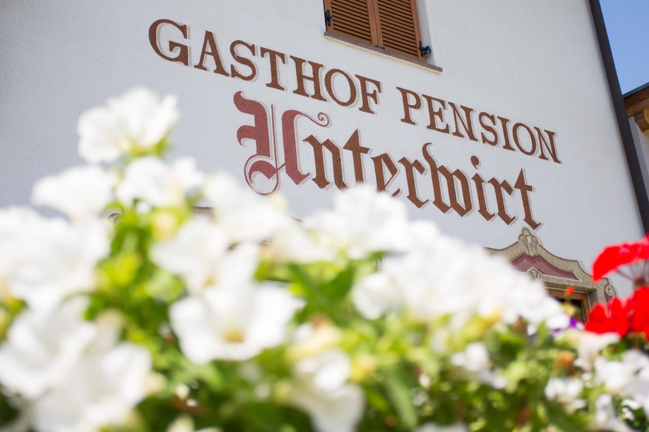 Gasthof Pizzeria Unterwirt Steinegg Exterior foto